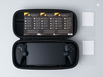 PlayStation Portal Handheld Bundle + PS Plus Vouchers & Screen Protector