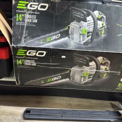 EGO POWER+ Chain Saw, 14" Battery Powered Chainsaw