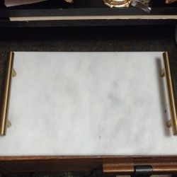 White Marble Tray