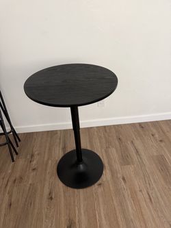 Black Bar Table