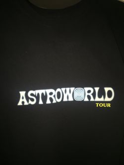 Travis Scott Concert Shirt Astroworld Wish You Were Here 2018 Tour T Shirt  Small
