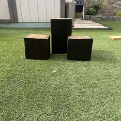 Plant Stand Railroad Ties