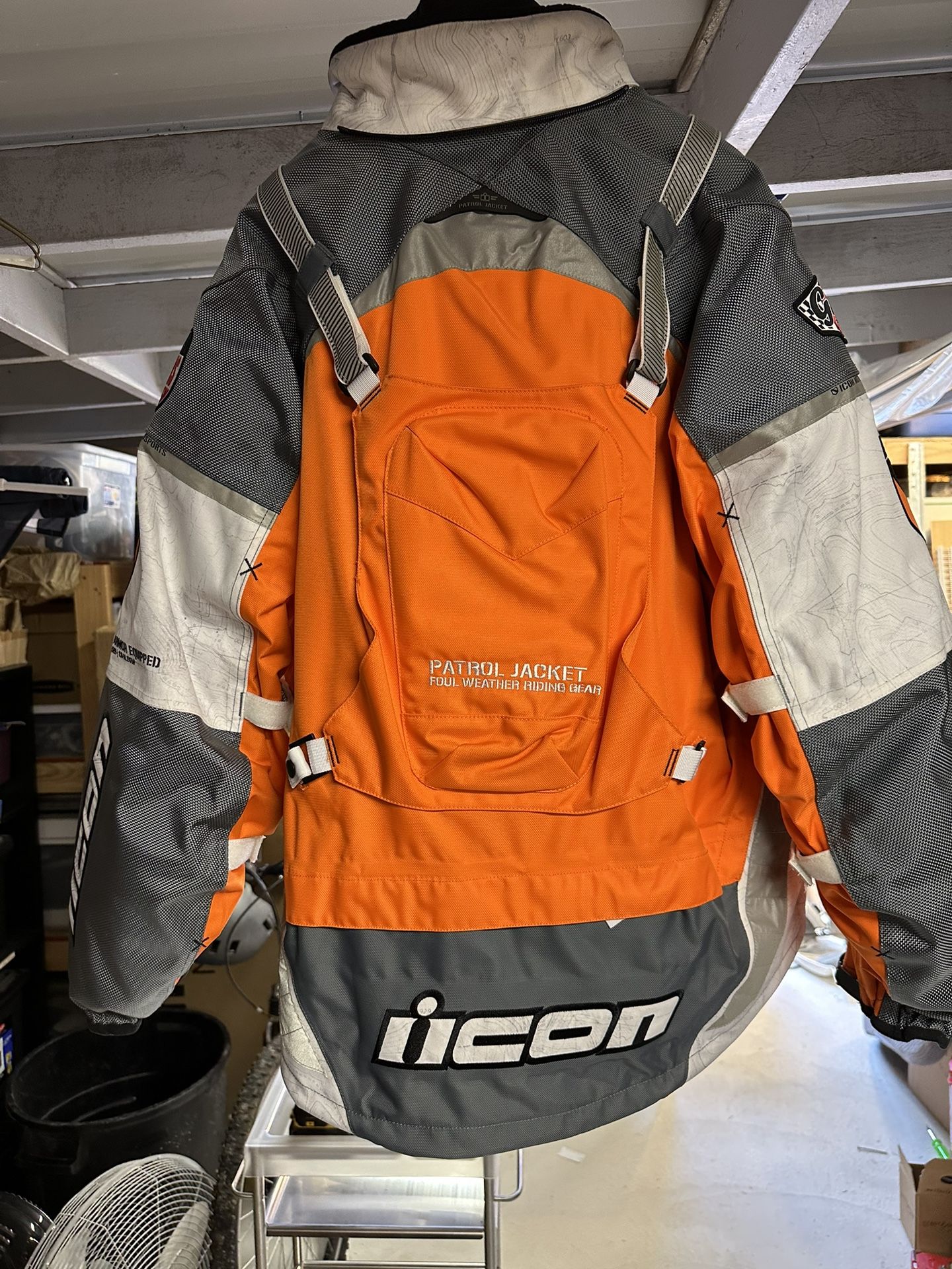 Icon Raiden Patrol Adventure Motorcycle Jacket for Sale in Tacoma