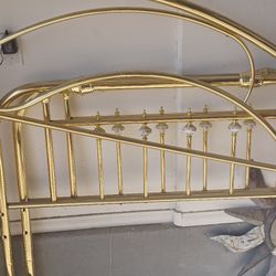Brass Bed king head  board, twin bed head and foot board