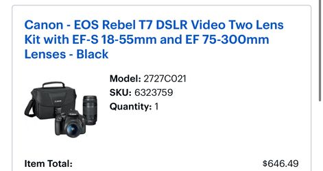 Cannon Camera