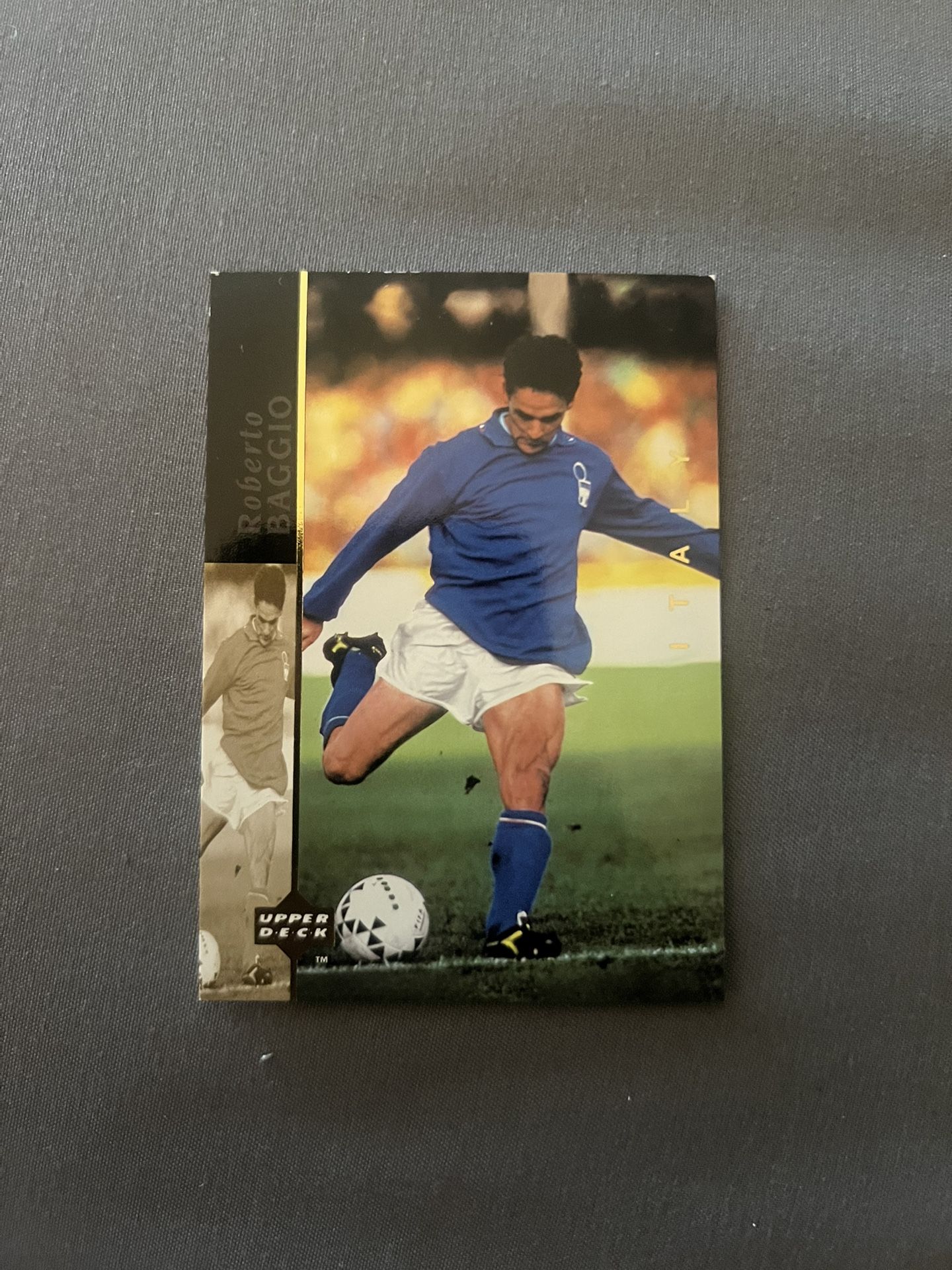 1994 Upper Deck World Cup Card Roberto Baggio 1/10