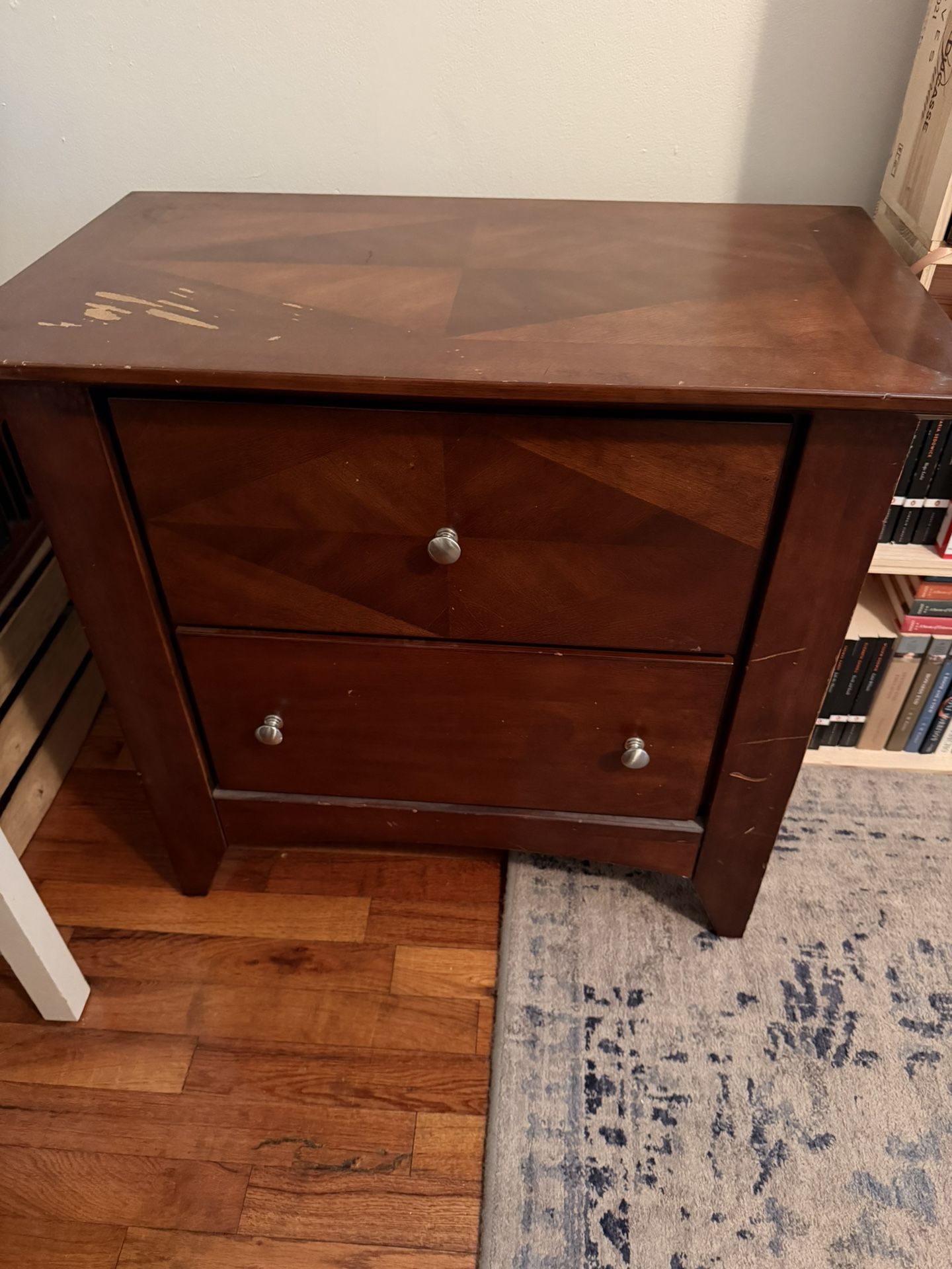 Wooden dresser/nightstand 