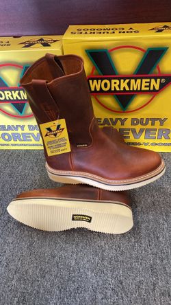 Bota De Piel Para Trabajo