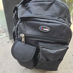 Backpack  2 Wheels Extra Lightweight Waterproof New With Tags Black Color 18"