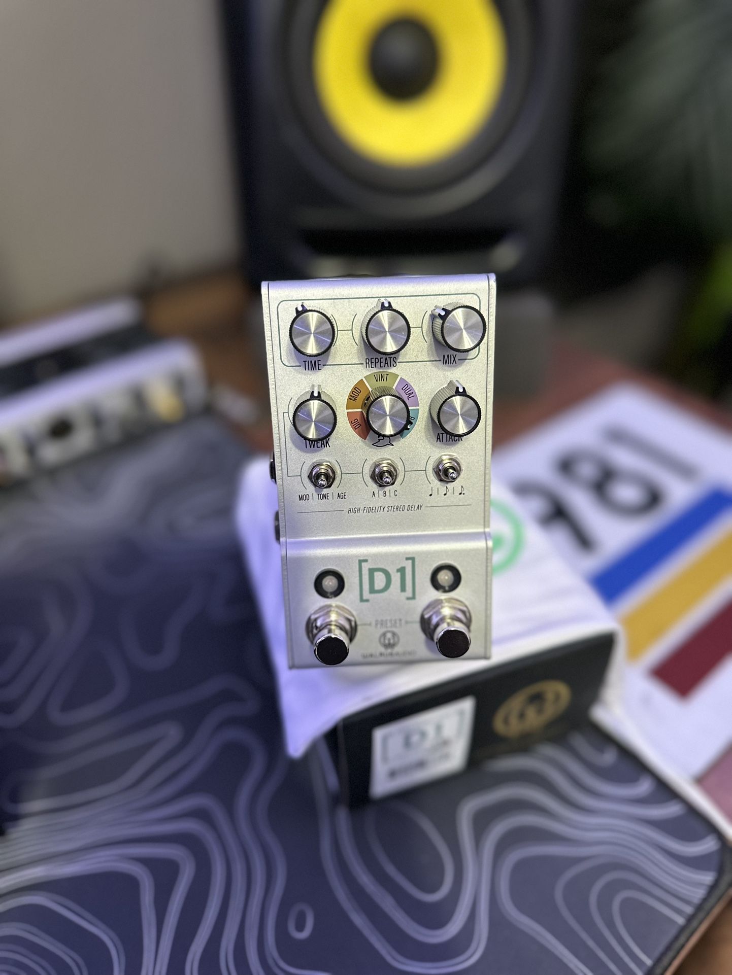 Walrus Audio MAKO Series: D1 High-Fidelity Delay