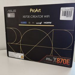 Asus ProArt X870e Creator WiFi