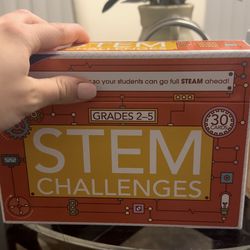 NEW STEM CHALLENGES CARDS
