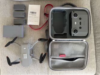 DJI Mini 4K Fly More Bundle – Never Crashed – 3 Batteries, Charger Hub, Case & Collapsible Landing Gear