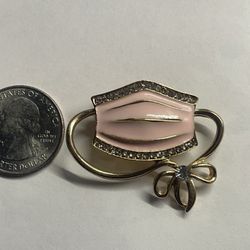 Brooch Mask Enamel Jewelry Metal Lapel Pin
