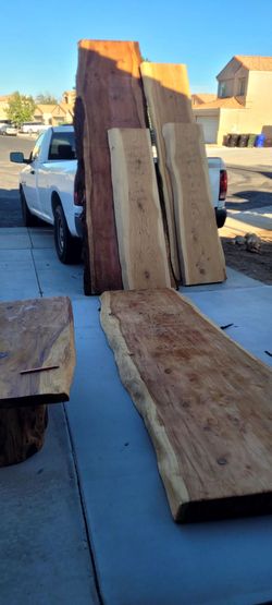 REDWOOD. SLABS