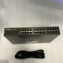 D-Link Dlink 24 Ports 10/100 Fast Ethernet Switch Router