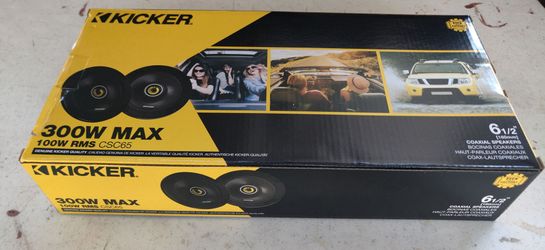 6.5 KICKER Speakers 🔊🎶 100 RMS 💪🏻