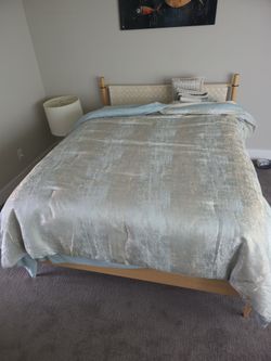 FREE Queen Bed with memory foam mattress