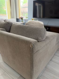 12x15 Sofá sectional gray