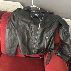 Fashion Nova Leather Jacket  3x 