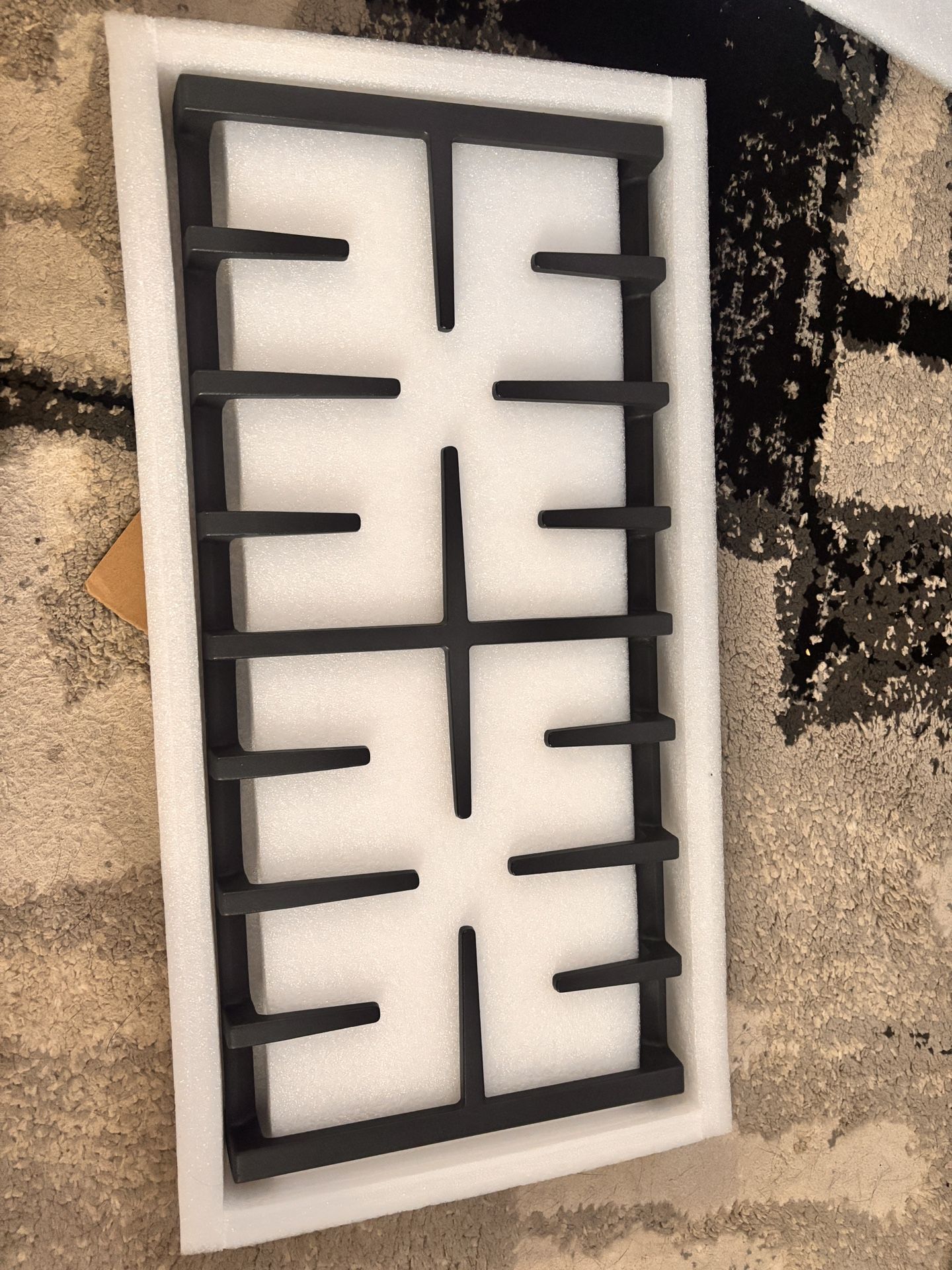 Brand New Center Grate Gas Stove Replacement Burner Grate