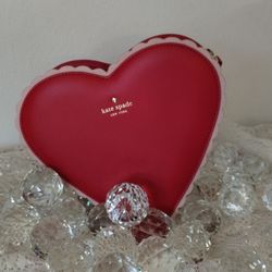Rare KATE SPADE YOURS TRULY Chocolate Box Heart Bag