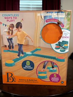Sensory balance beams