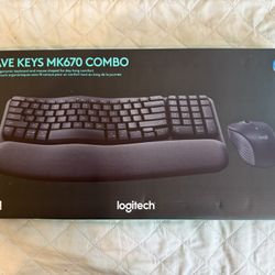 Brand New!! Wave Keys MK670 Combo