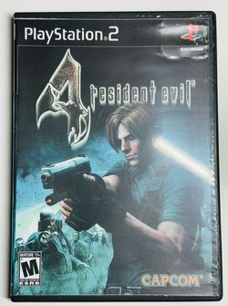Capcom Resident Evil 4 (PS2, 2005) Tested/Works Fast Shipping B188