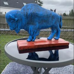 Let’s Go Buffalo Statue