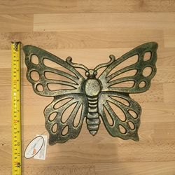 Huge butterfly Garden Path Cast Iron