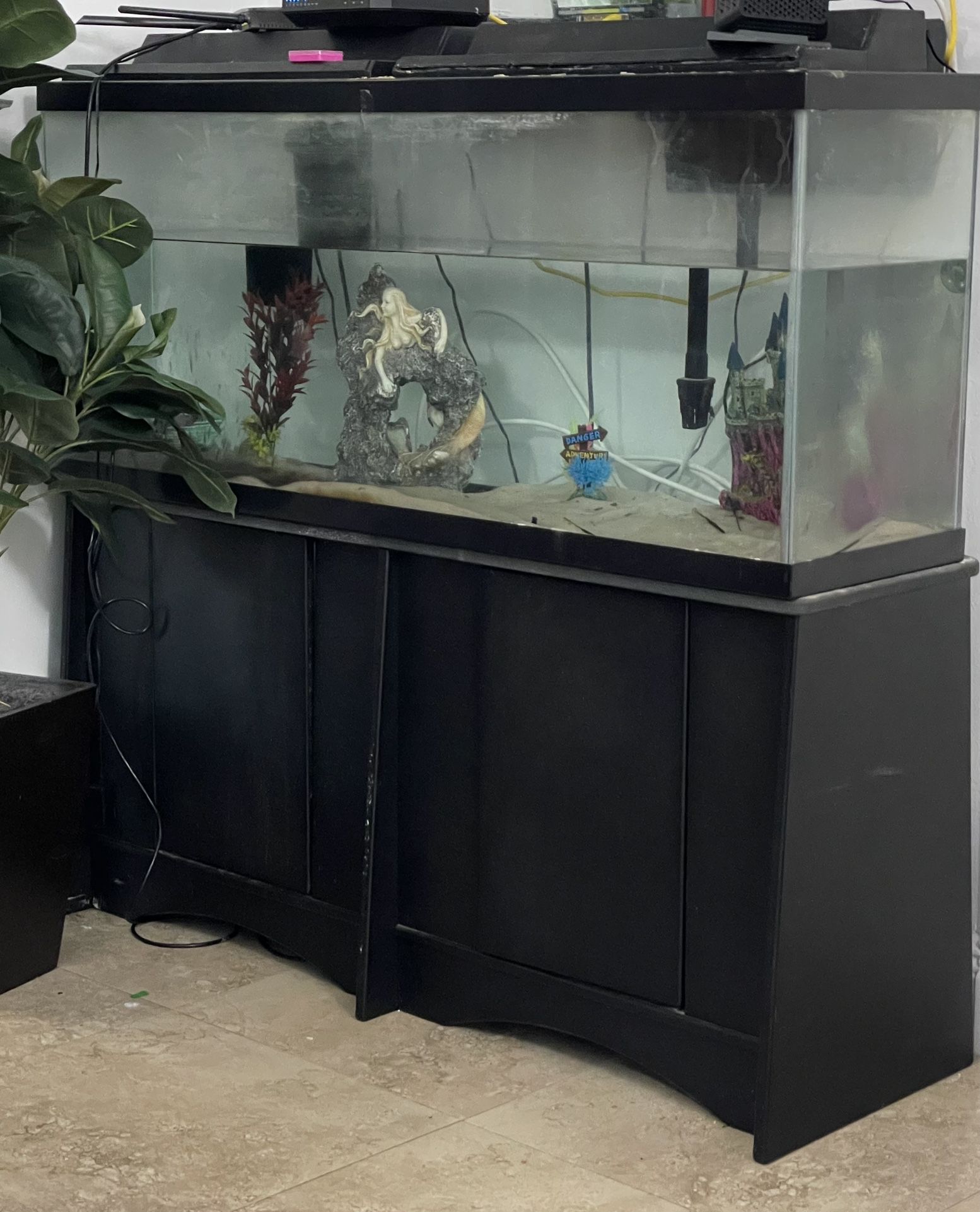 Aquarium Fish Tank 55gallons-MAKE OFFER