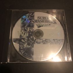 Smash Bros Brawl 🎮 Nintendo Wii game Mario Zelda disc only works great