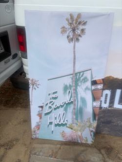 The Beverly Hills Hotel Canvas Wall Art
