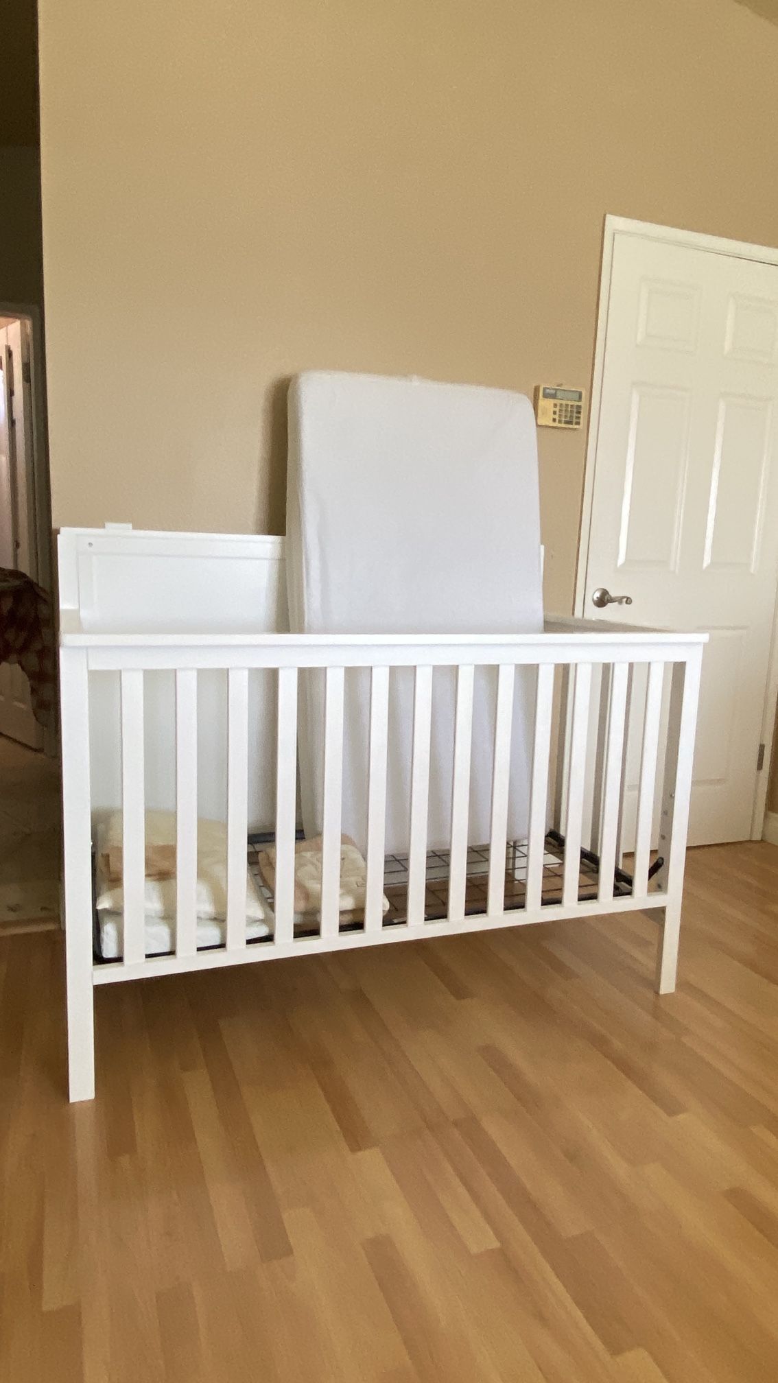 Baby Crib & Changing Table Set