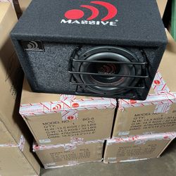 8” Massive Audio Enclosure 