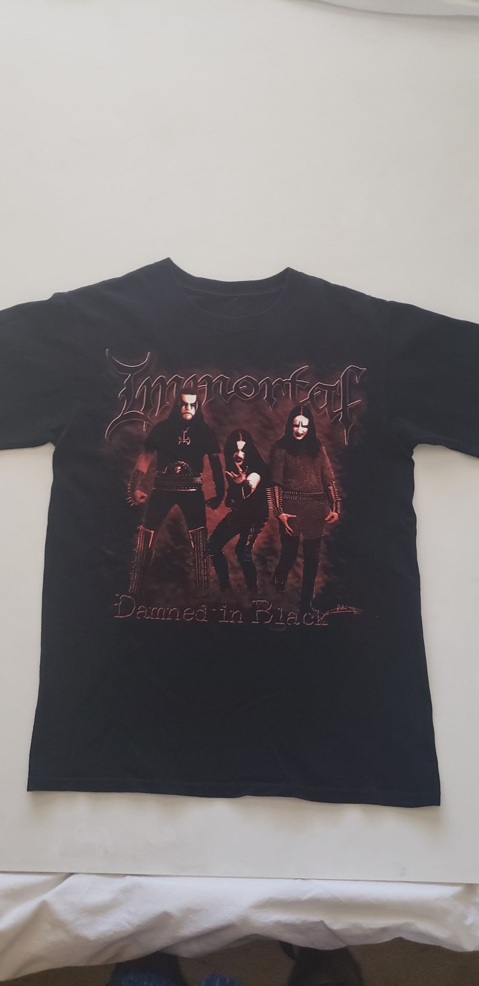 Md - IMMORTAL death metal band T shirt Vintage concert tee Medium