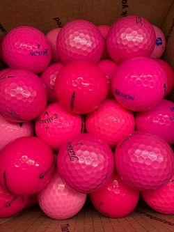 Pink color golf balls 50 balls for $30