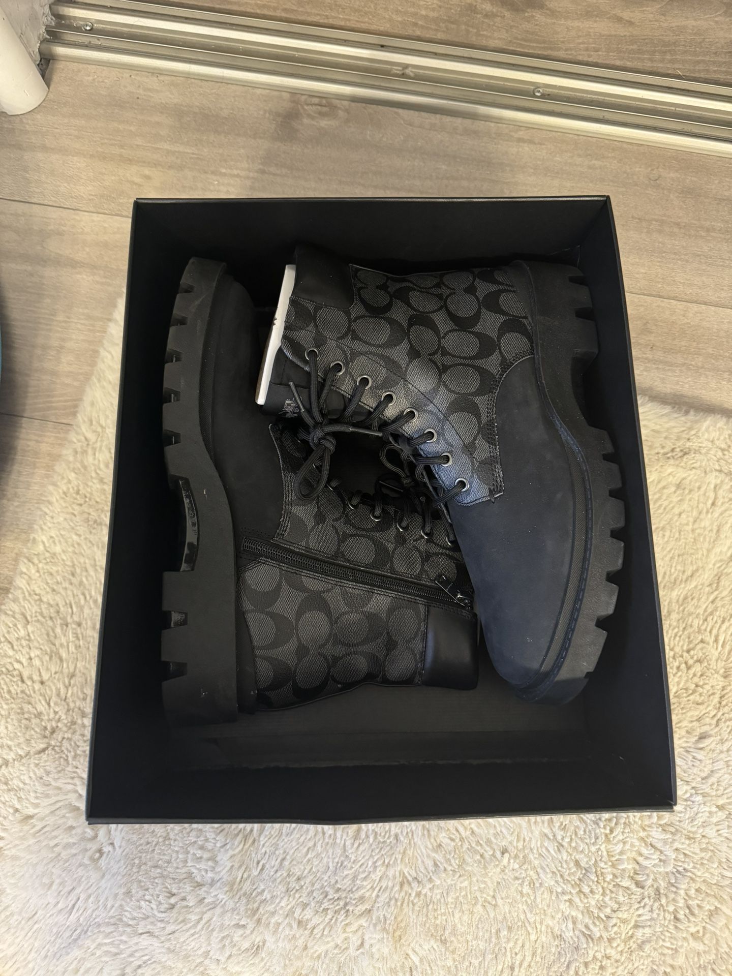 Coach Boots Men’s Size 10.5 In The Box Brand New $150