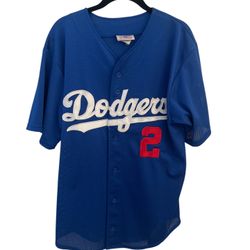 Tommy Lasorda Dodgers Blue Jersey 
