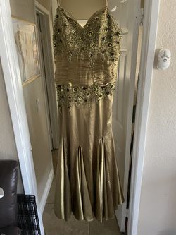 Beautiful Party Dress Olive