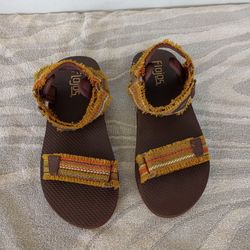 Flojos Men's Pascule, Brown/Mexican, size 8 men