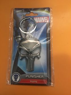 Punisher Marvel keychain