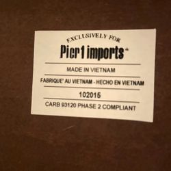 Dining Room Table From Pier 1 Imports.