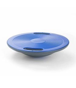 Mind Reader Portable Wobble Balance Board Exercise Stability Trainer Blue