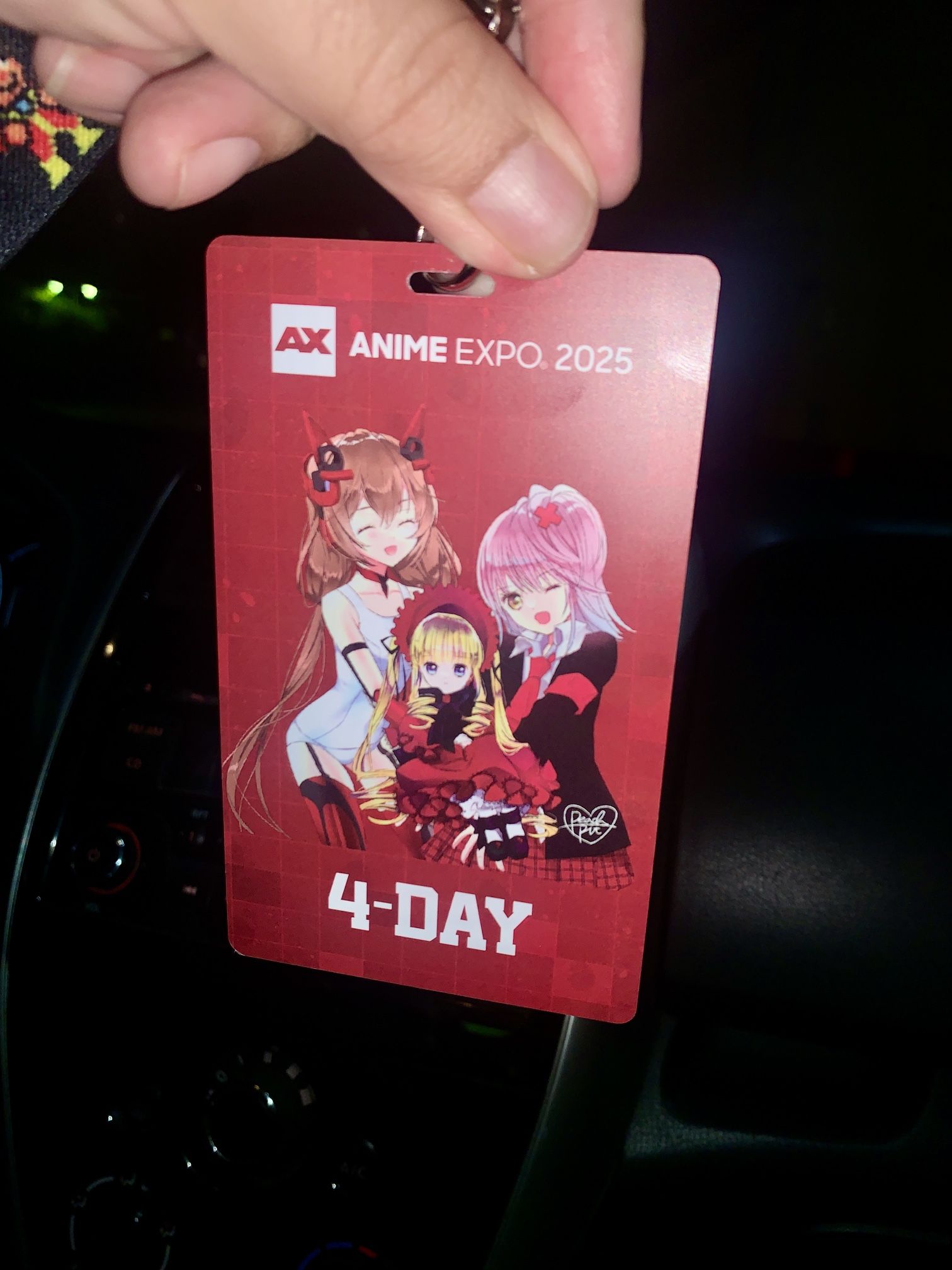 Anime Expo Badge 2 Days