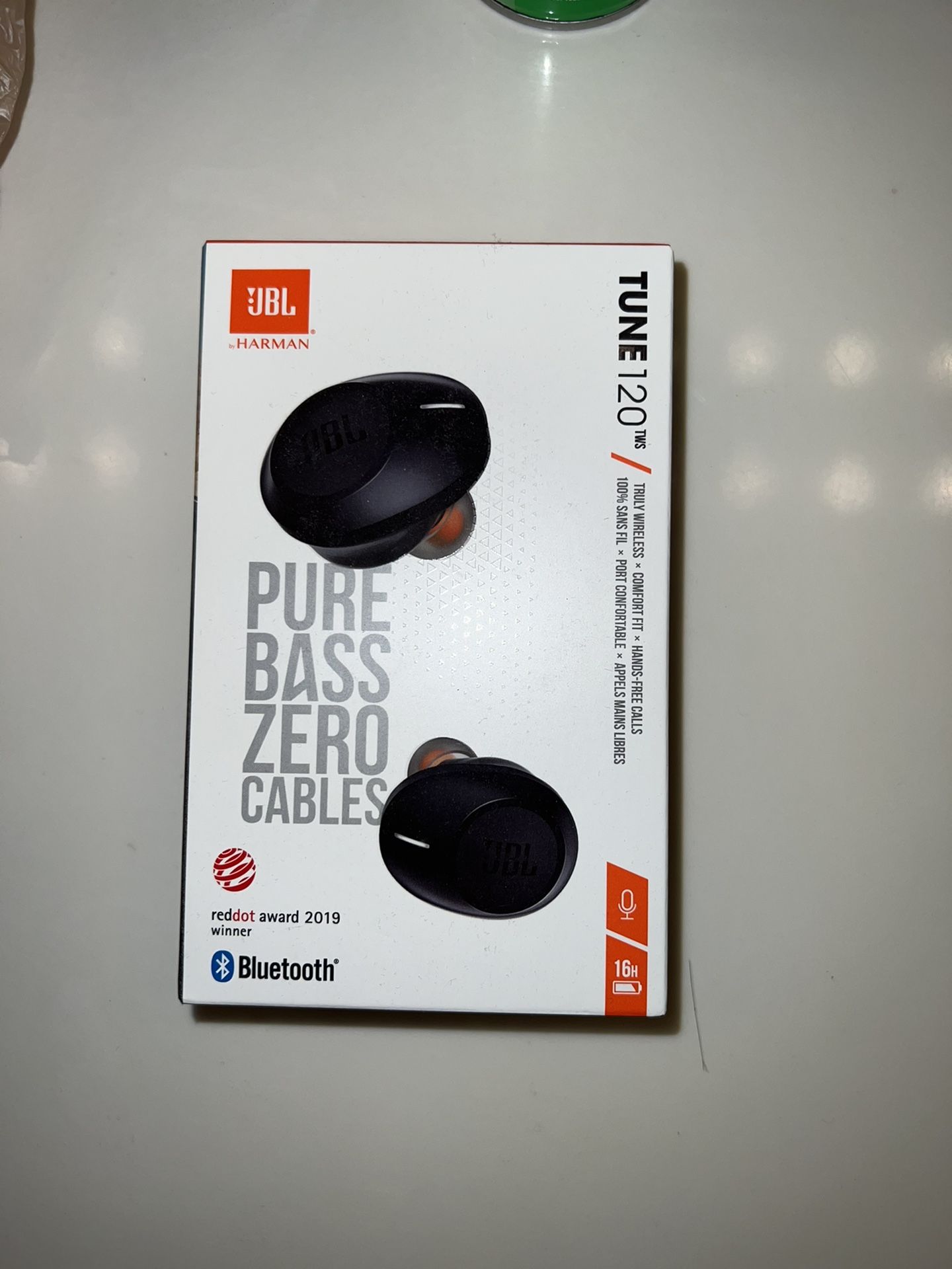 JBL By Harmon Tune 120 - Pure Bass Bluetooth
