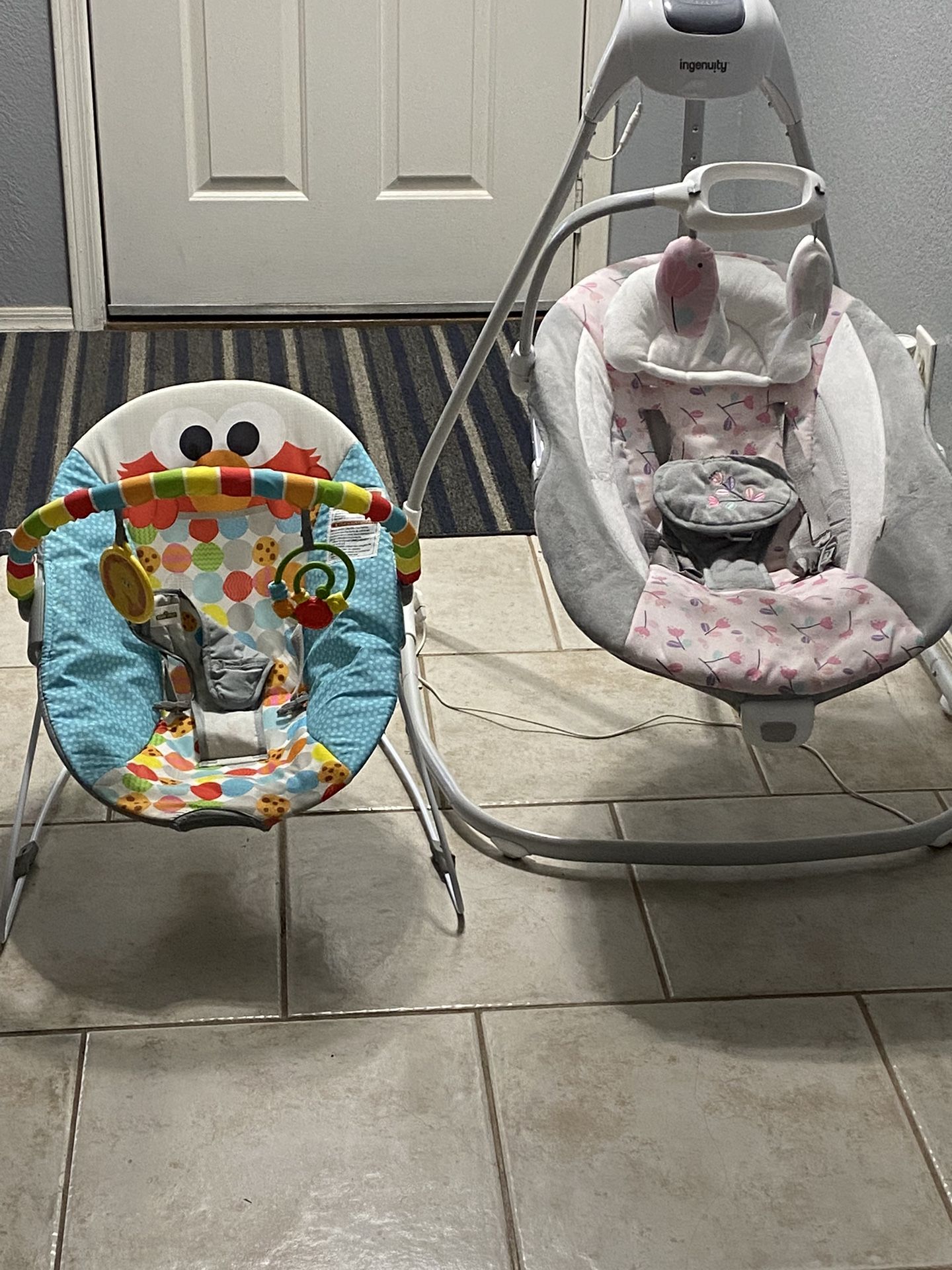 Baby Swing/Baby Bouncer $90 For Both OBO