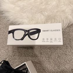 AI Smart Glasses 8MP Camera – 1080P Video, Audio & Real-Time Translation (Carbon Black)