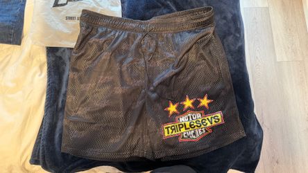 7S Street Dreams Motor Triplesevs Cycles Mesh Shorts XL